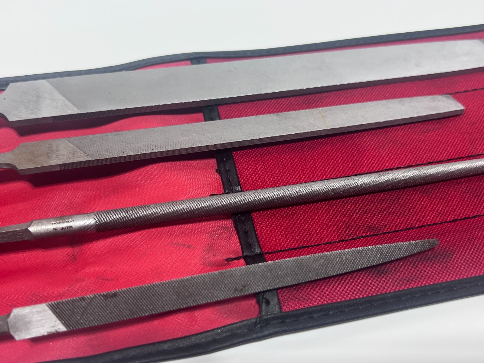 Snap-On Tools USA SGHBF500A Mixed File Set, (1) Triple Square (2) Mill (1) Round