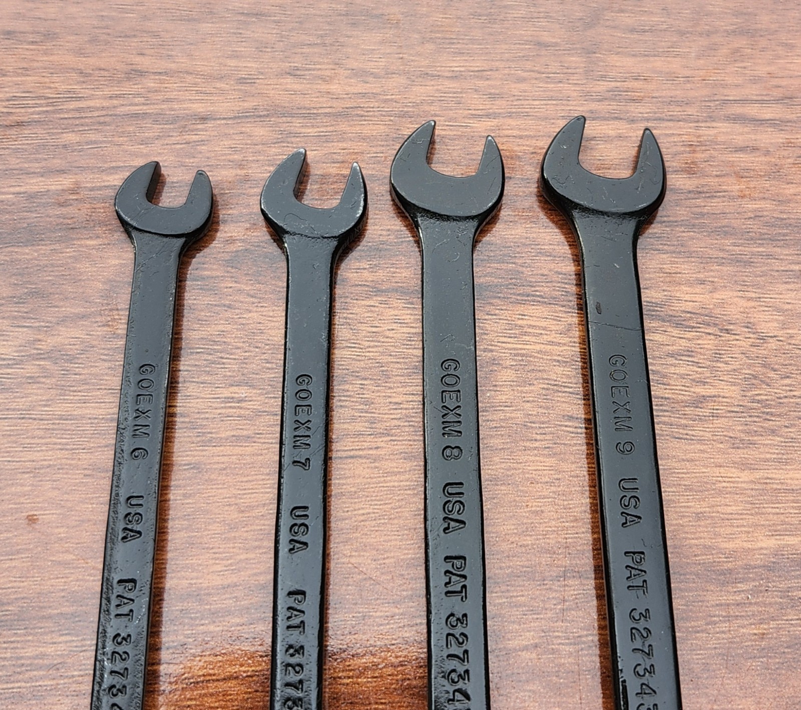 SNAP-ON GOEXM Black Metric Short Comb. Wrench Set 6-19mm USA MISSING 10 11 12