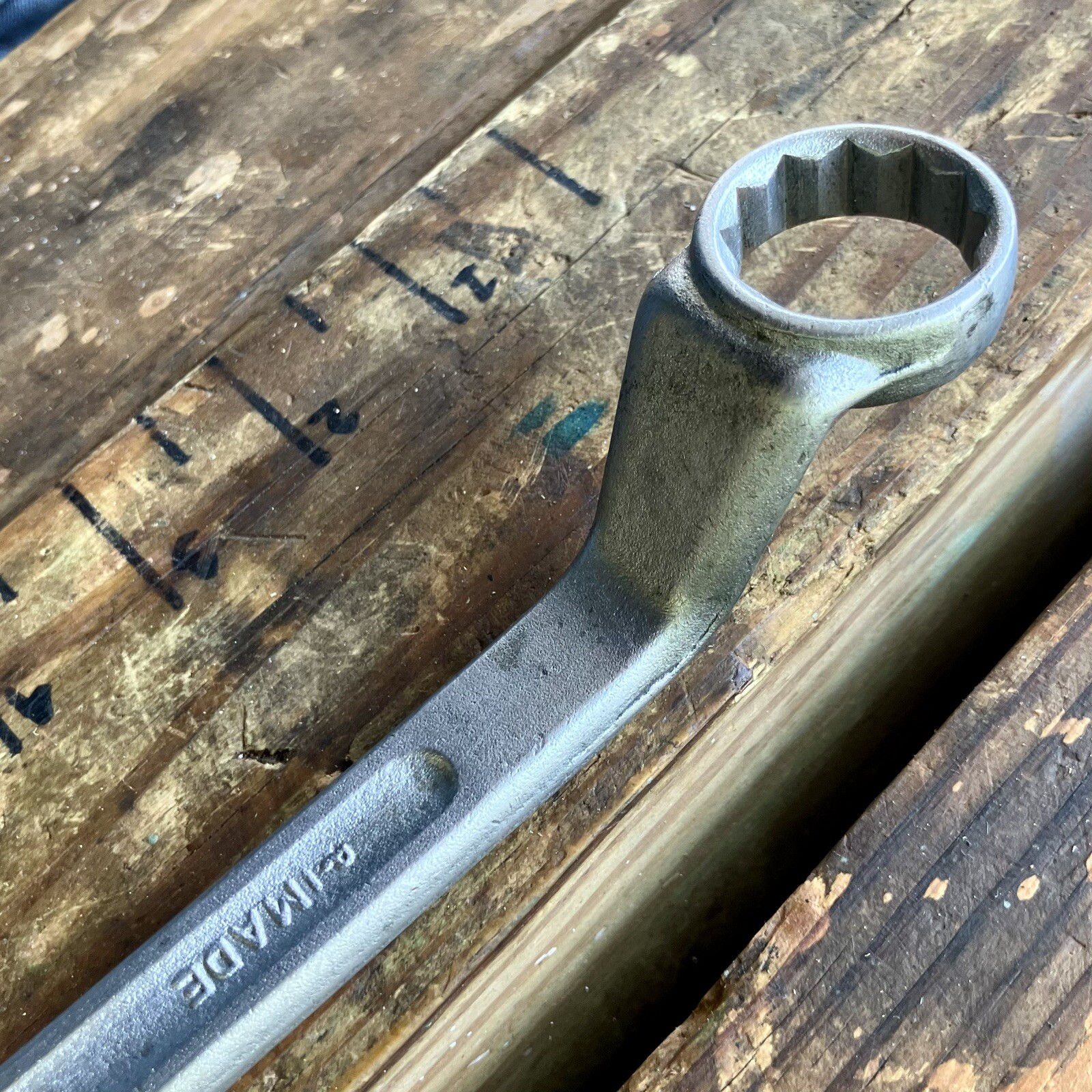 Sturdy Tru-Fit 13/16″ x 7/8″ Offset Box End Wrench, 13” ➡️ Free Shipping