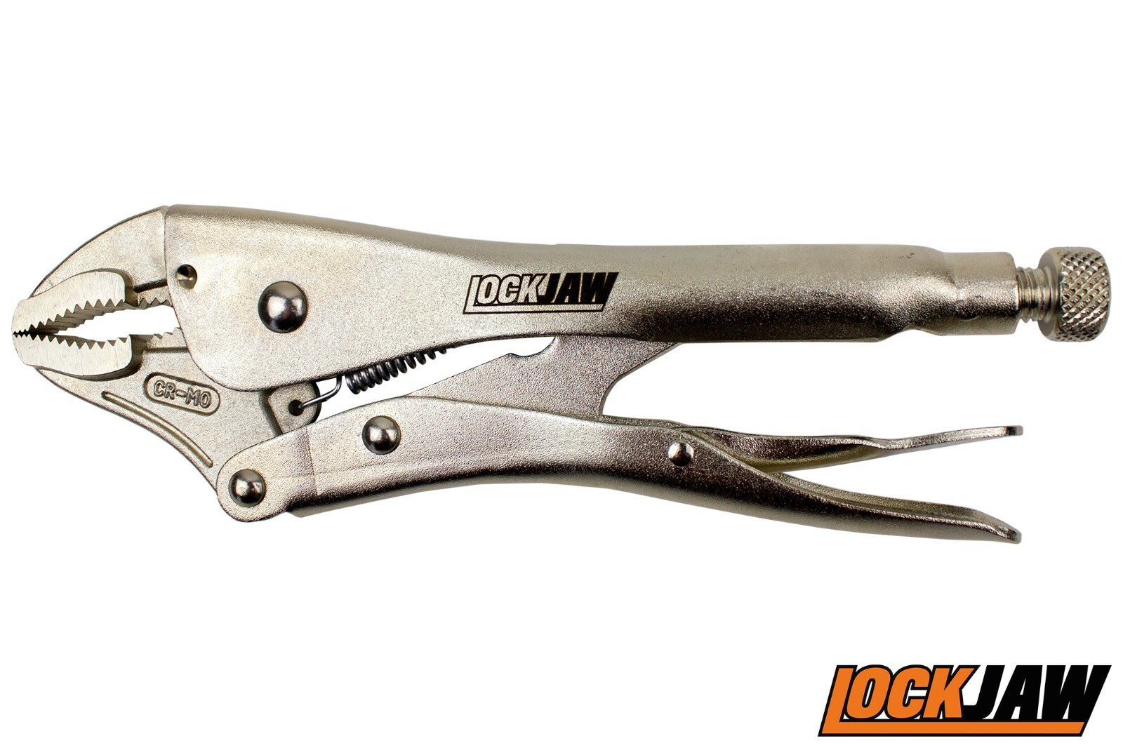 Lockjaw Curved Jaw Locking Pliers Mole Grips 10″ 250mm 48mm Jaw