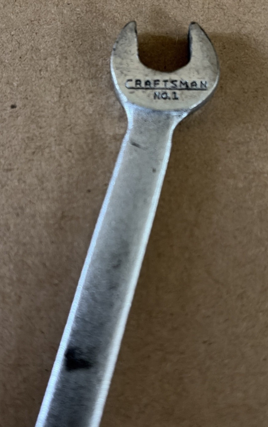 Vintage Craftsman Tools – 3/8″ x 7/16″ Tappet Wrench No. 1 -V- Series