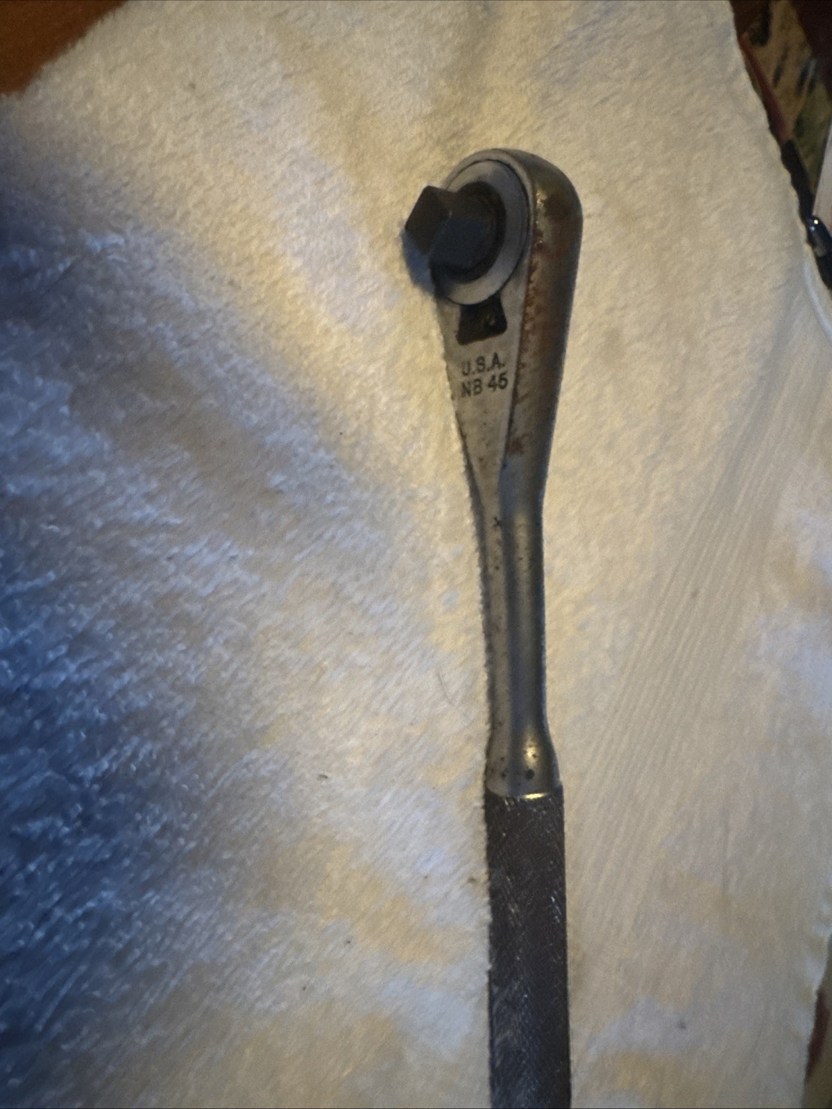 Vintage Napa 3/8″ Ratchet NB45 Made In USA 7 3/4″ Ratchet