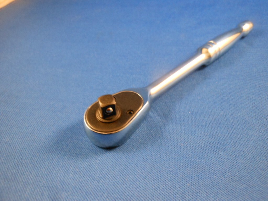 NEW Power Torque GM6149 1/4″ Drive 72 Tooth Mini Head Chrome Ratchet Wrench