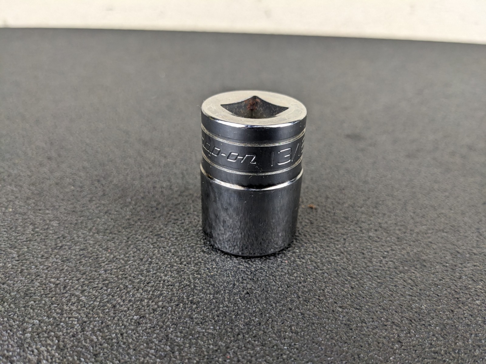 #bm122 Snap-on Tools SW261 1/2″ Drive SAE 12 Point Shallow 13/16″ Socket USA