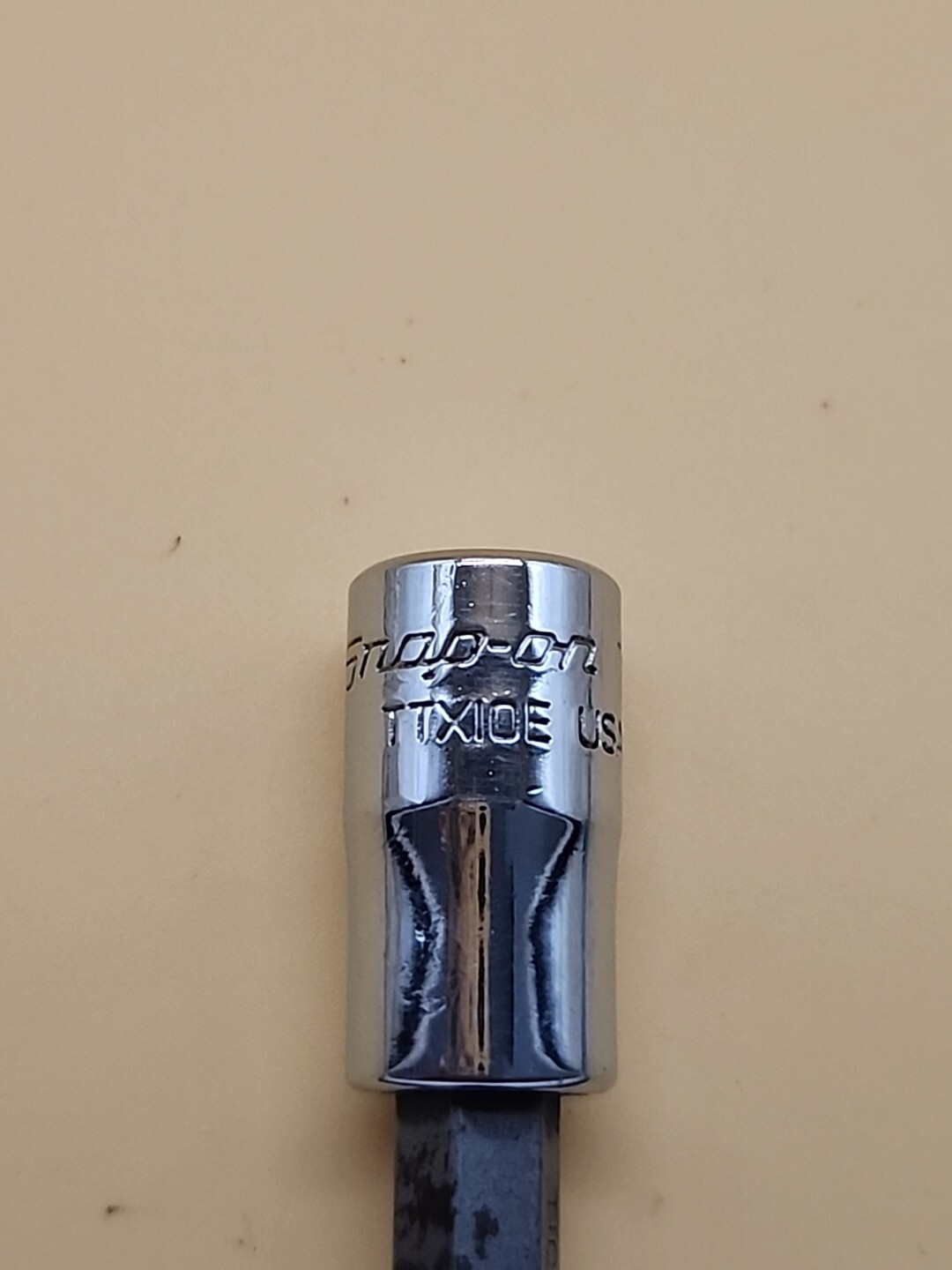 Snap-o On Tools TTX10E 1/4 Dr T10 Standard TORX Bit Chrome Socket Driver USA