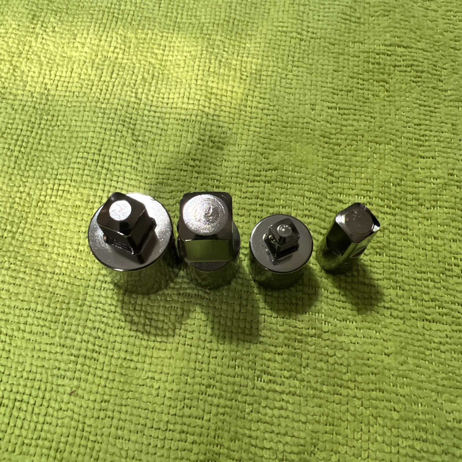 NOS Craftsman USA 4-Piece Ratchet 1/4 3/8 1/2 Adapter Set w/ Pouch 94235 NEW