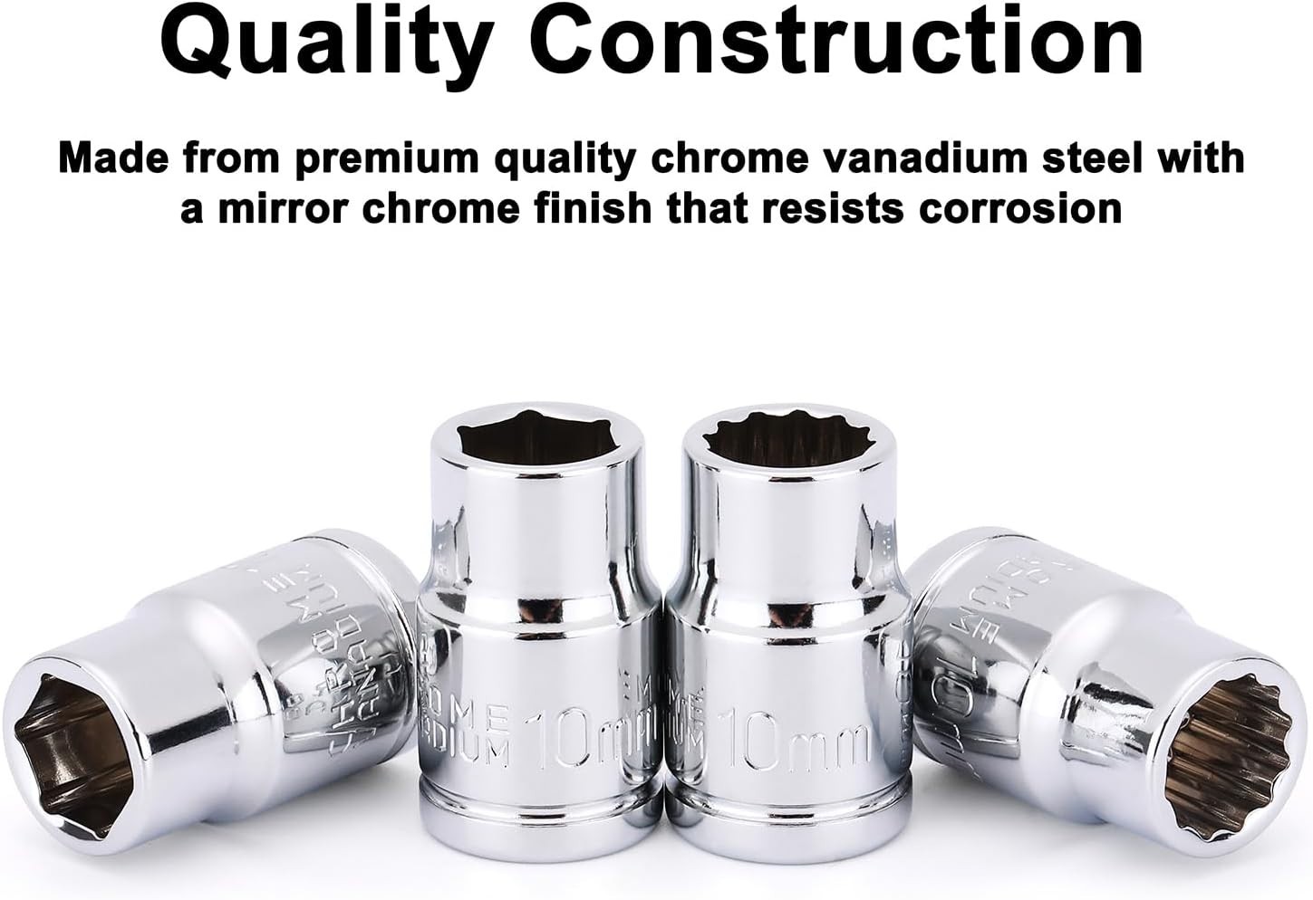 Impact Socket Set 6pc 3/8