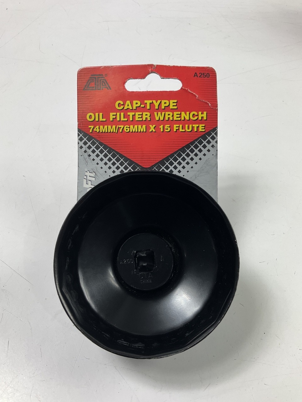 CTA A250 Cap Oil Filter Wrench 74mm / 76mm X 15 Flute