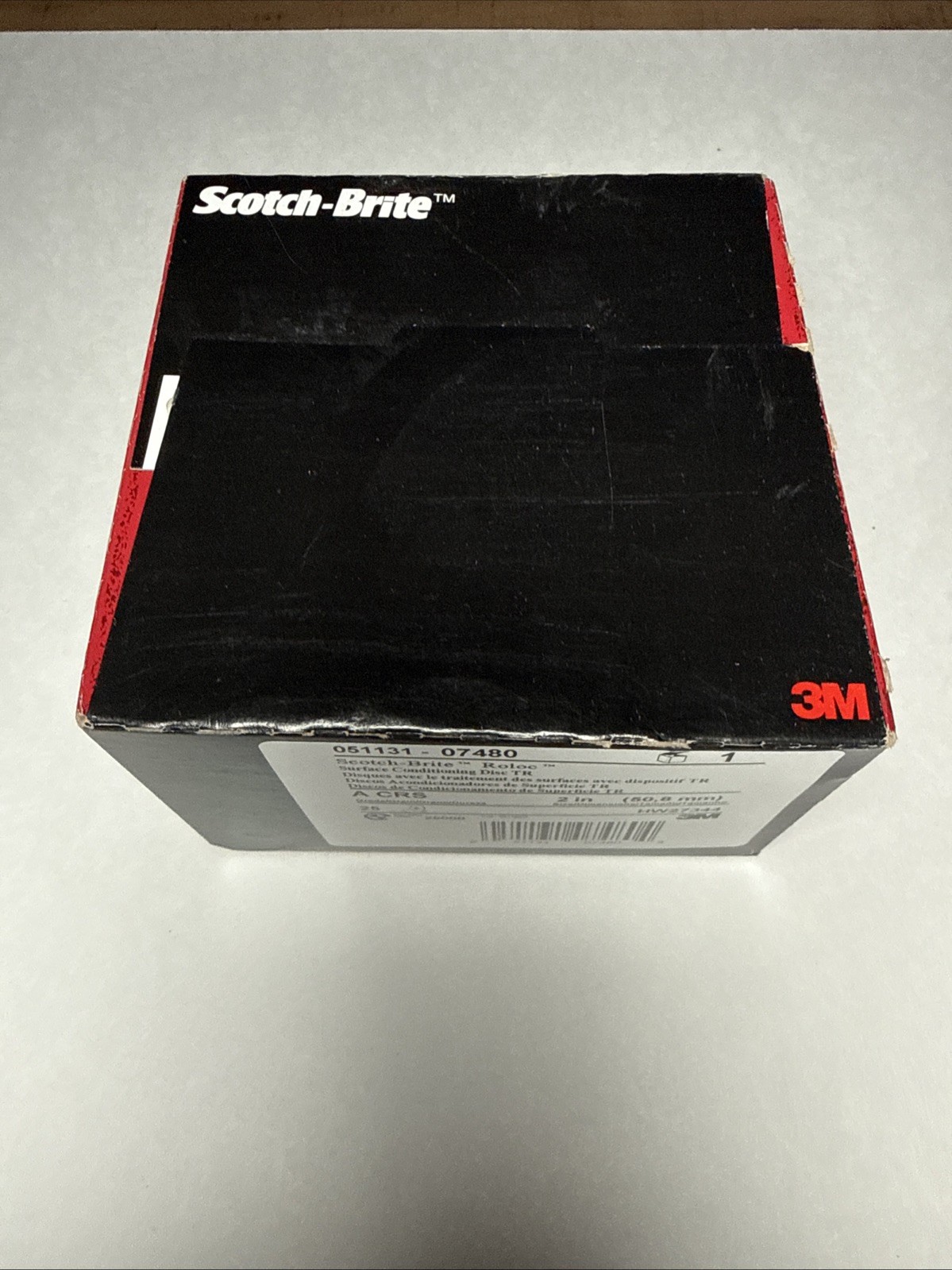 3M Roloc 07480 2″ Surface Conditioning Disc Brown Coarse – Box Of 25 – New Box!