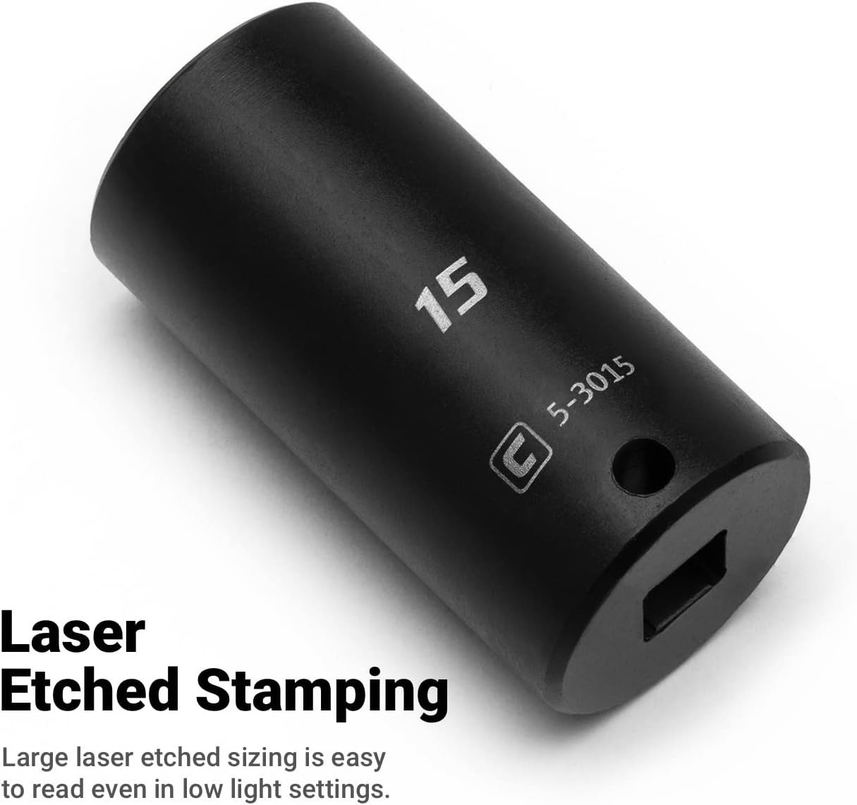 High Torque 19mm Deep Impact Socket – 3/8-Inch Drive, Professional Quality