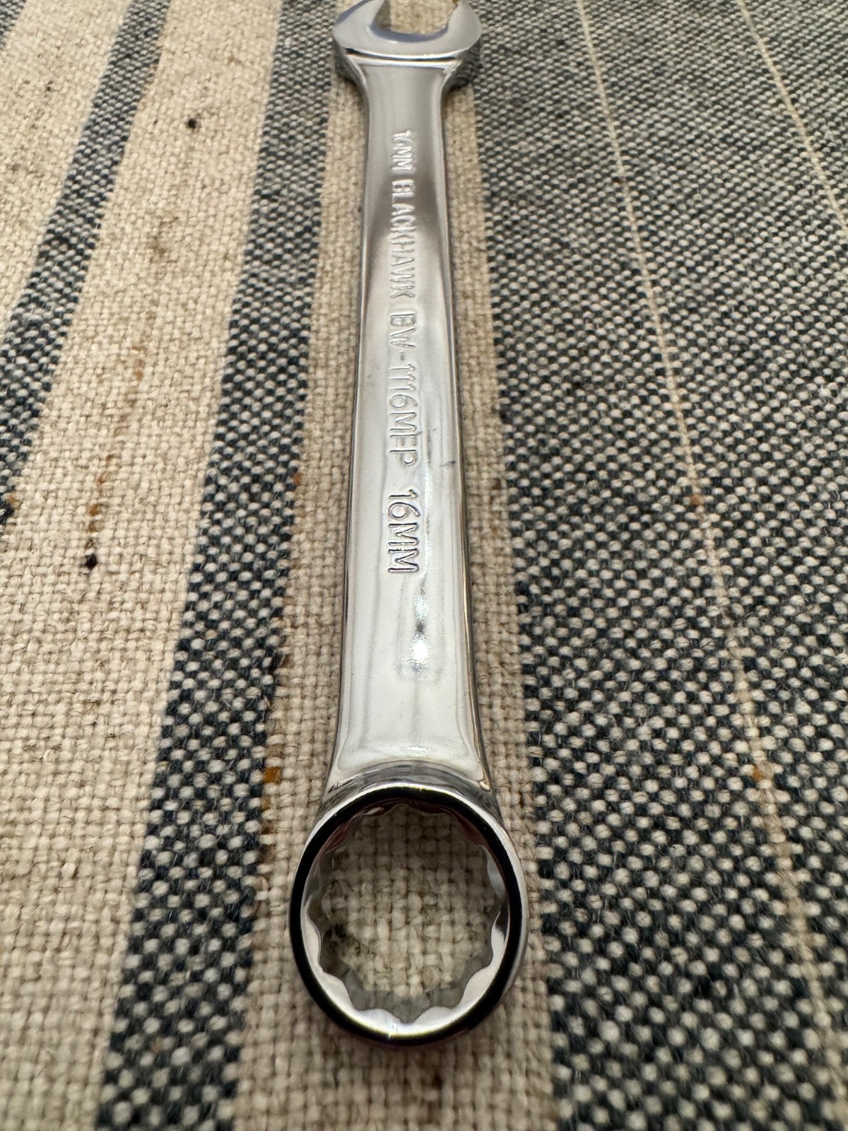 Blackhawk Proto BW-1116MFP 16mm Combination Wrench 12pt Full Polish USA NOS