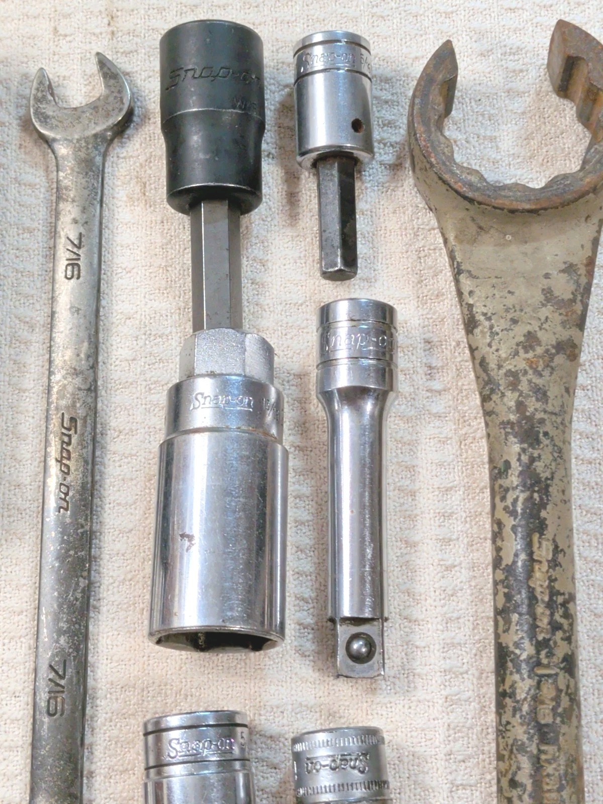Snap-On Tools MIXED Lot USA Made Tool Set Wrenches Screwdriver Sockets Etc