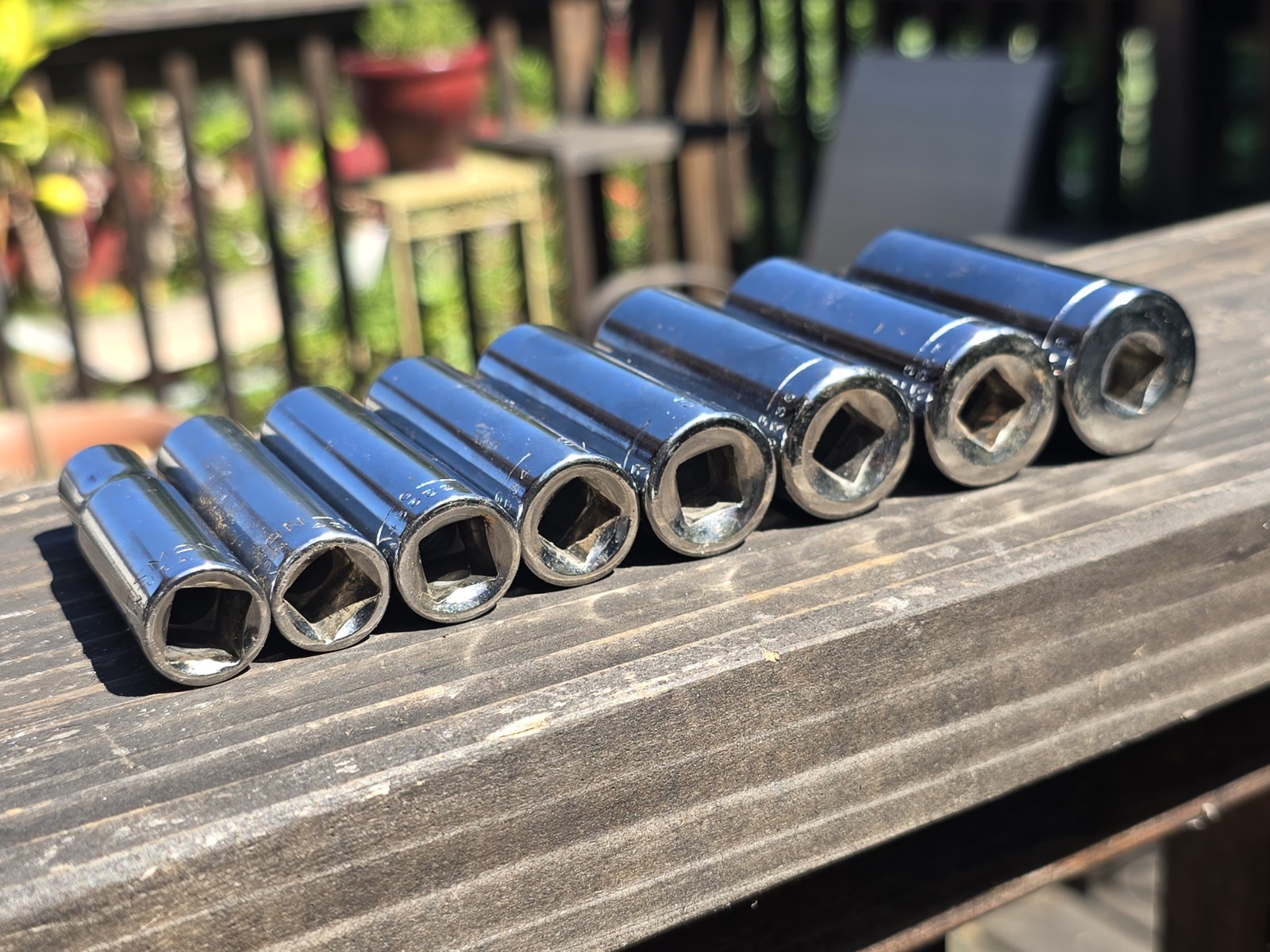 Craftsman 7 Pc. Socket Set 3/8″ Dr. 6 Pt. Deep G Series 3/8″ – 13/16″