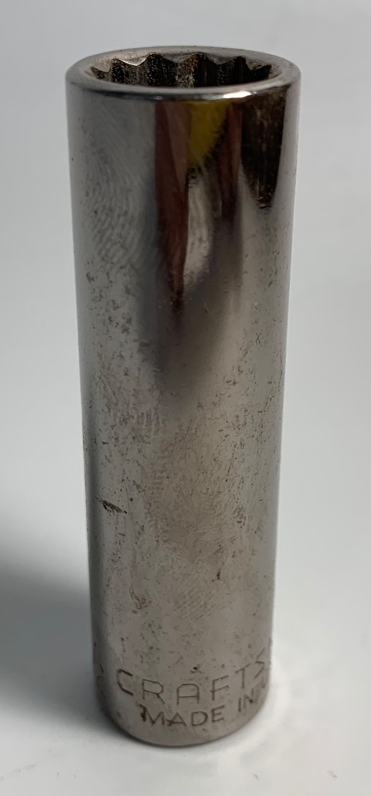 Craftsman USA 1/2″ Deep Well Socket 12 Point 3/8″ Drive Inverted G2 43312