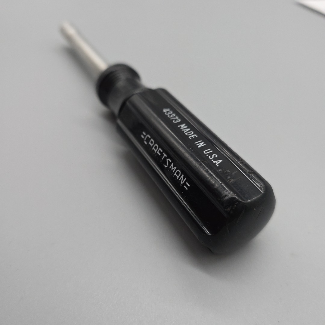 Craftsman Tools 1/4″ Magnetic Hex Bit Driver / Screwdriver MPN 43373 USA