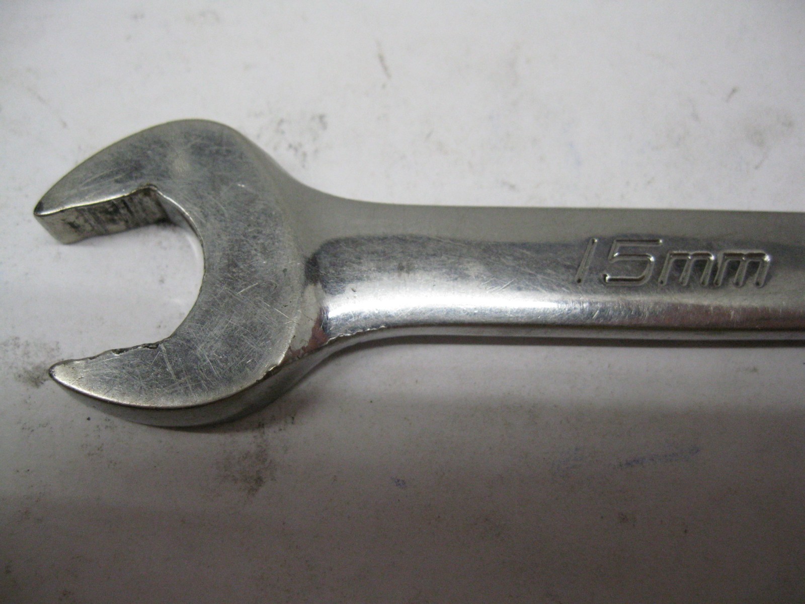 Snap-on tools SOEXM15 15mm 12 Point Metric combination Wrench USA Lot#TBD12-2A