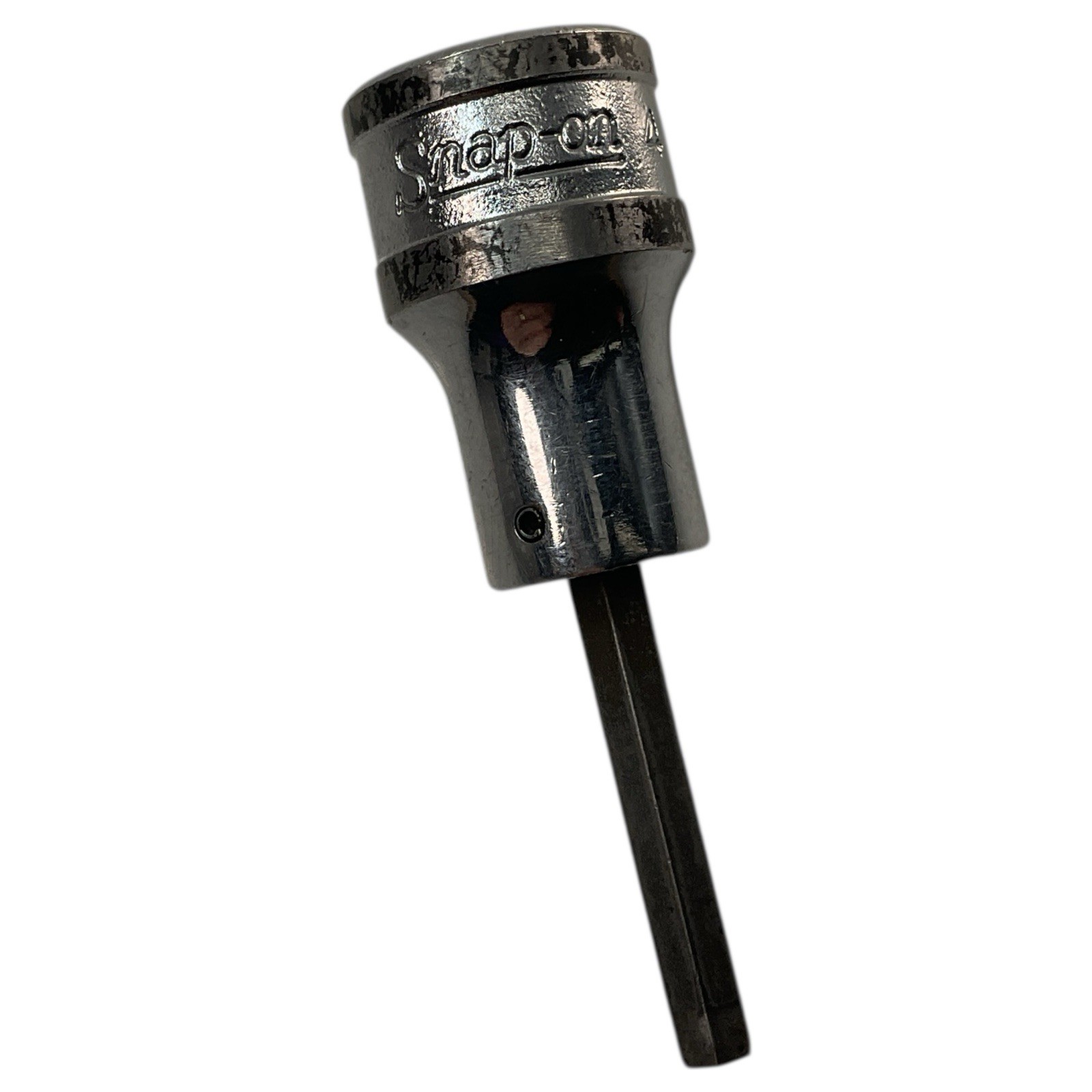 Snap On Hex Bit Chrome Socket FAM4A 3/8″ Drive 4mm Metric As Pictured Fast Ship