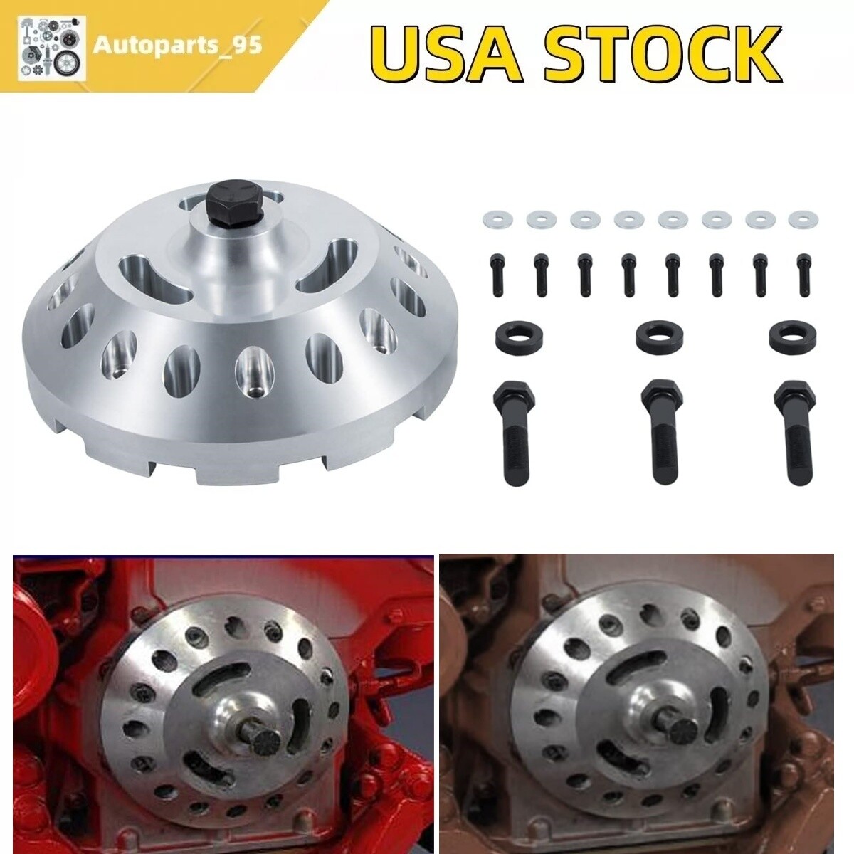 3162992 Front Crankshaft Seal Removal & Install Tool for Cummins ISX QSX M20146