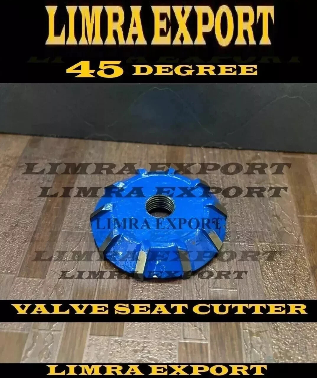 VALVE SEAT CUTTER CARBIDE TIPPED ALL SIZES & ANGELS CHOOSE YOUR OWN