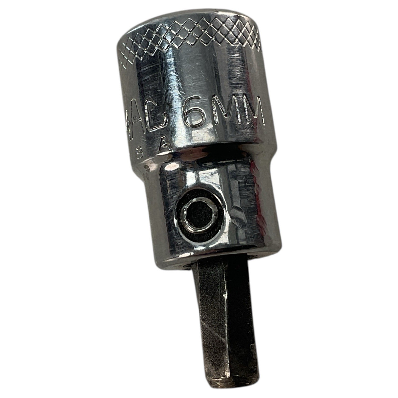 Mac Tools Hex Bit Socket Driver 6MM Metric 3/8″ Drive XDS USA Bit Twisted AS-IS
