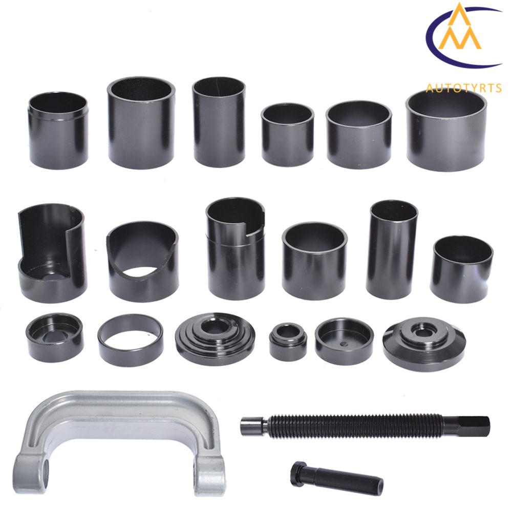 Auto Repair Service Removal Ball Joint Press Tool Kit & Master Adapter Set 21Pcs