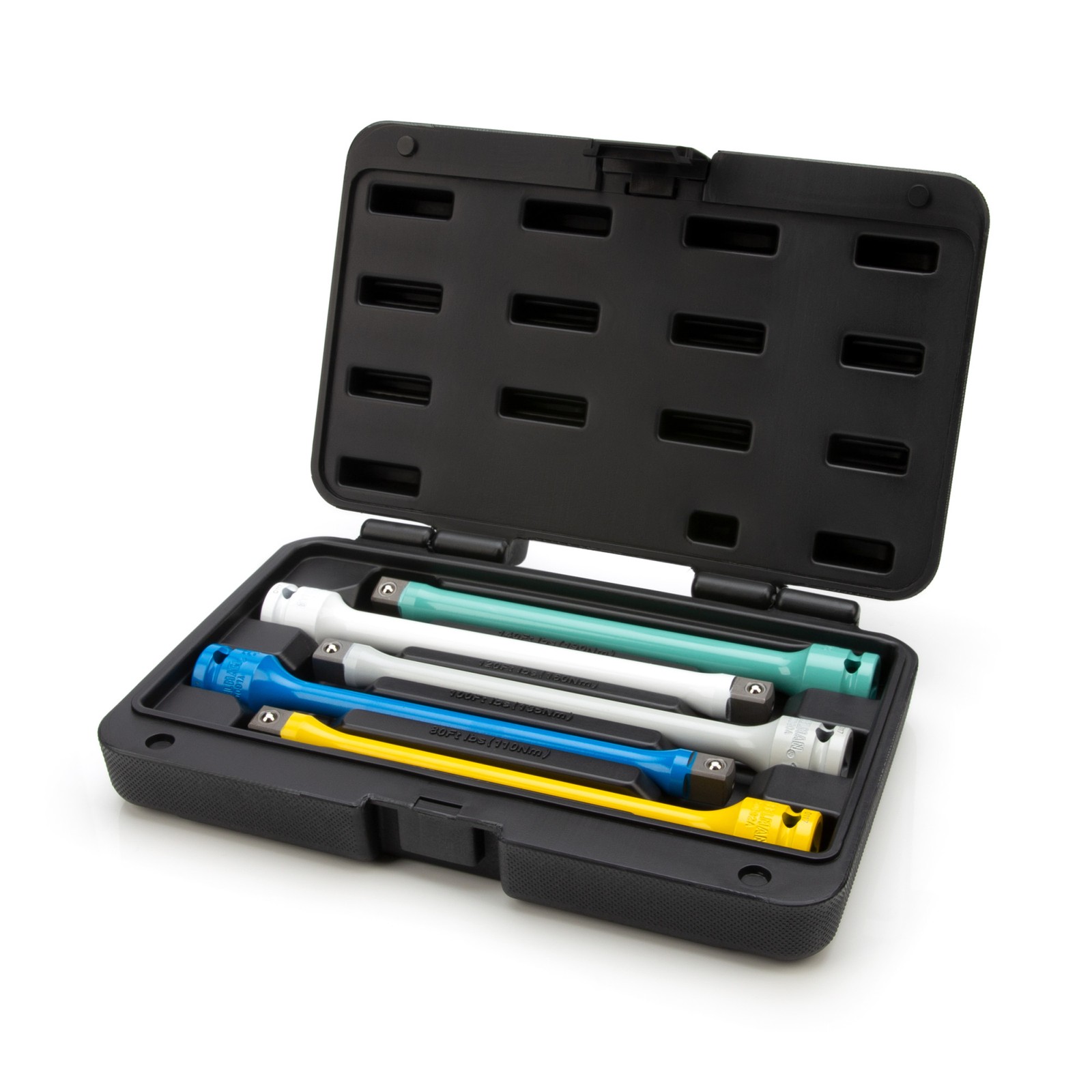 Steelman 5 Piece 1/2 in. Drive Torque Extension Set with Storage Case 50061-5XA