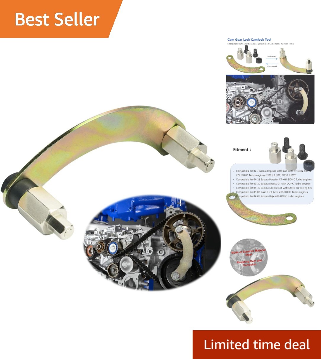 Camlock Tool for Subaru Engines – Prevent Valve Damage Effortlessly