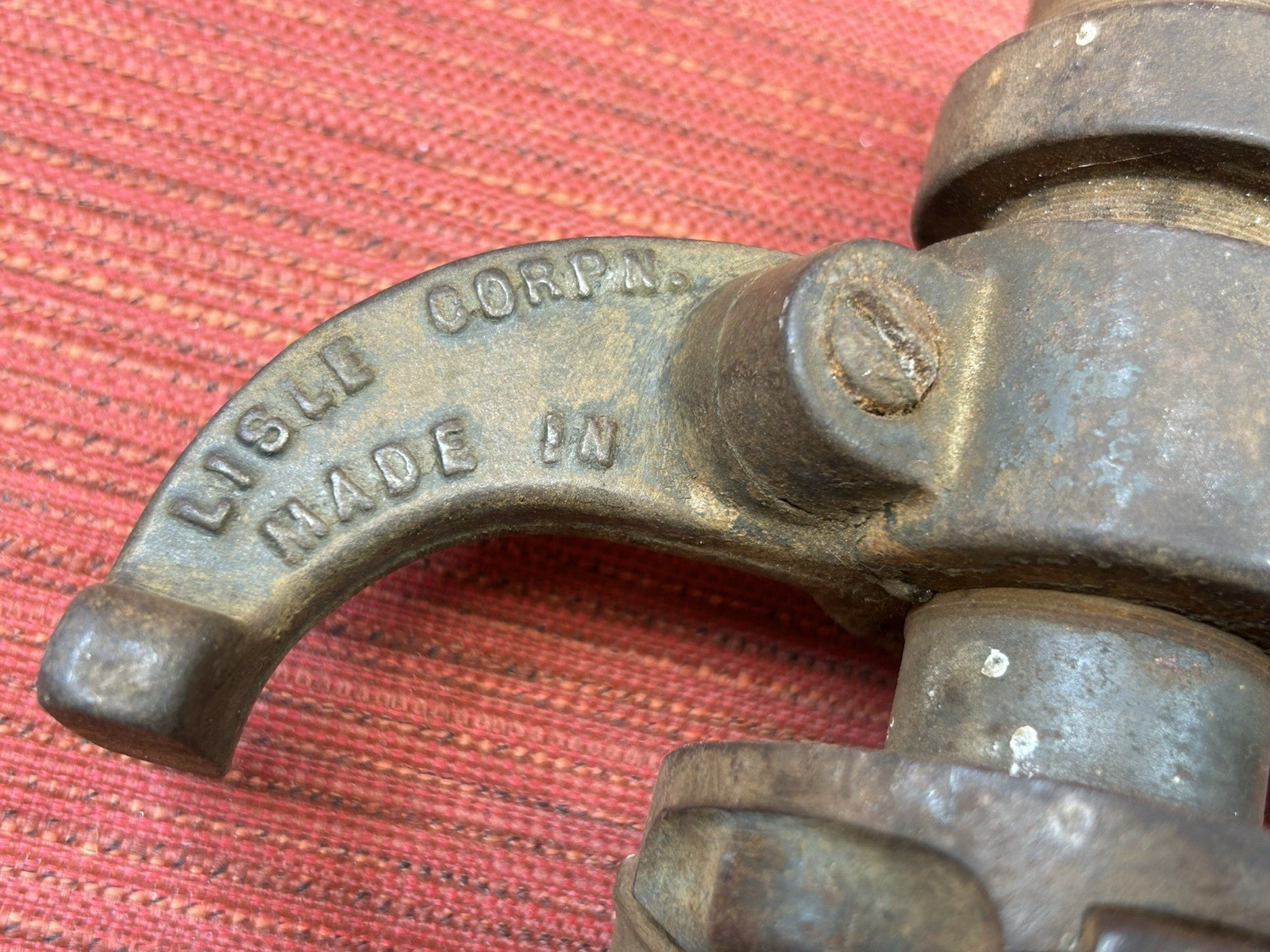 Vintage Automotive Tool Lisle Cylinder Ridge Reamer Master Model, flathead
