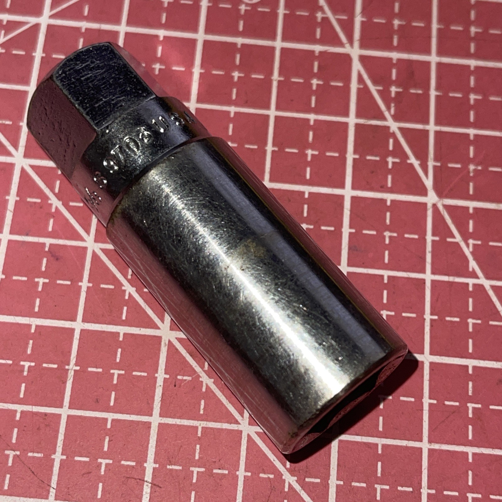Snap on USA S9706 5/8 In SAE 3/8” Drive Spark Plug 6 Point Socket Vintage 5/8”