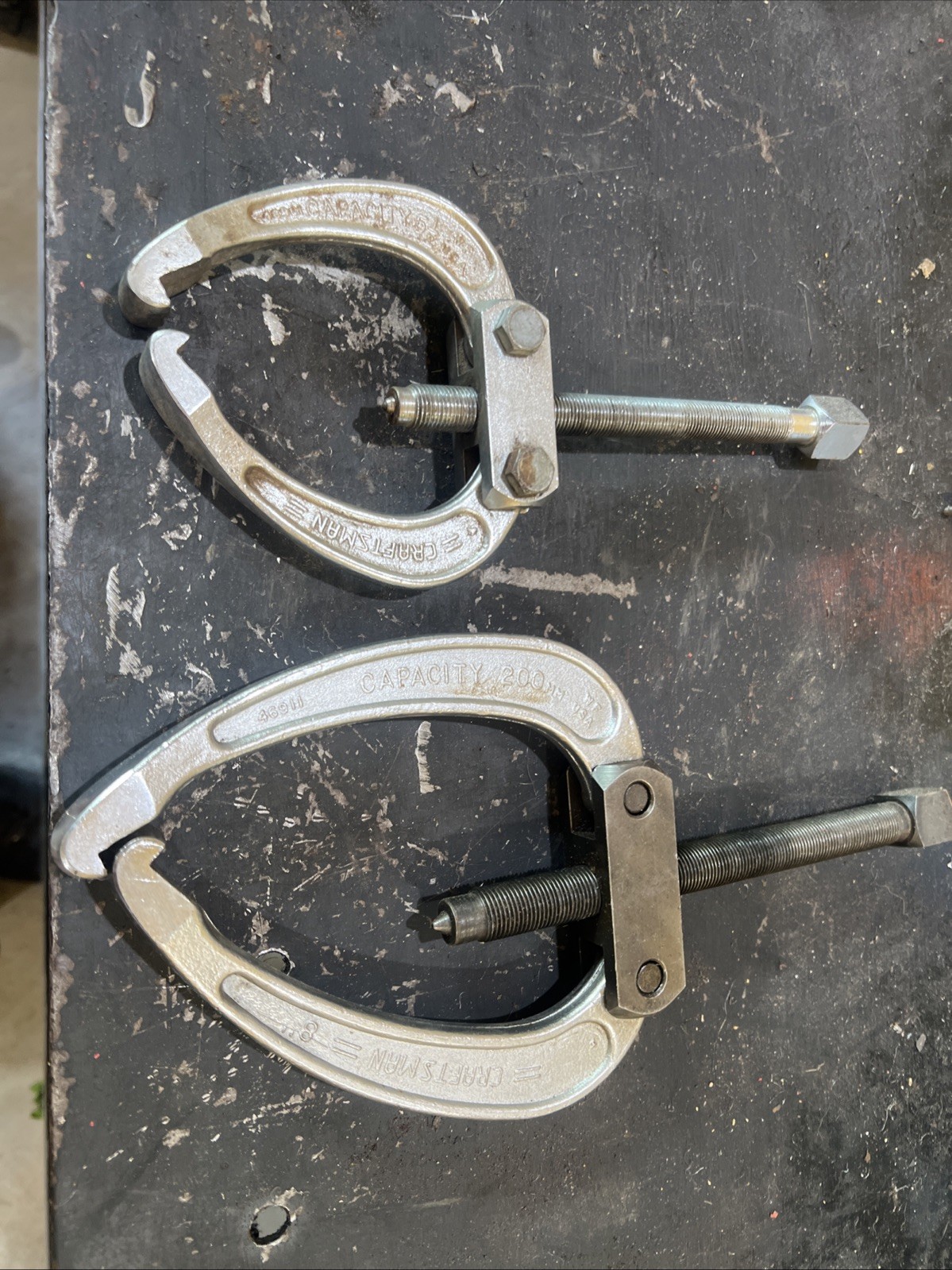 Craftsman USA Made Pair Of Gear Pullers 46911 And 46901
