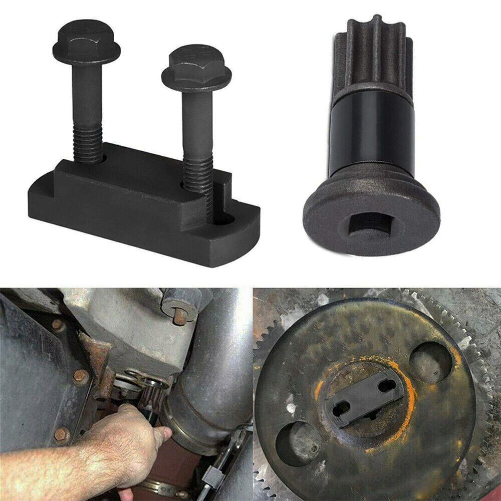 Fuel Injection Pump Gear Puller,Engine Barring Tool for Dodge Cummins 5.9L/6.7L