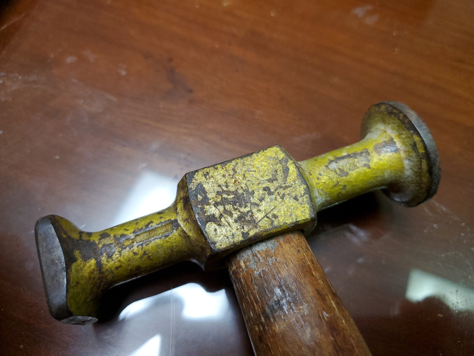 PEDDINGHAUS Auto Body Shrinking Hammer Hickory Handle Made In Germany Vintage