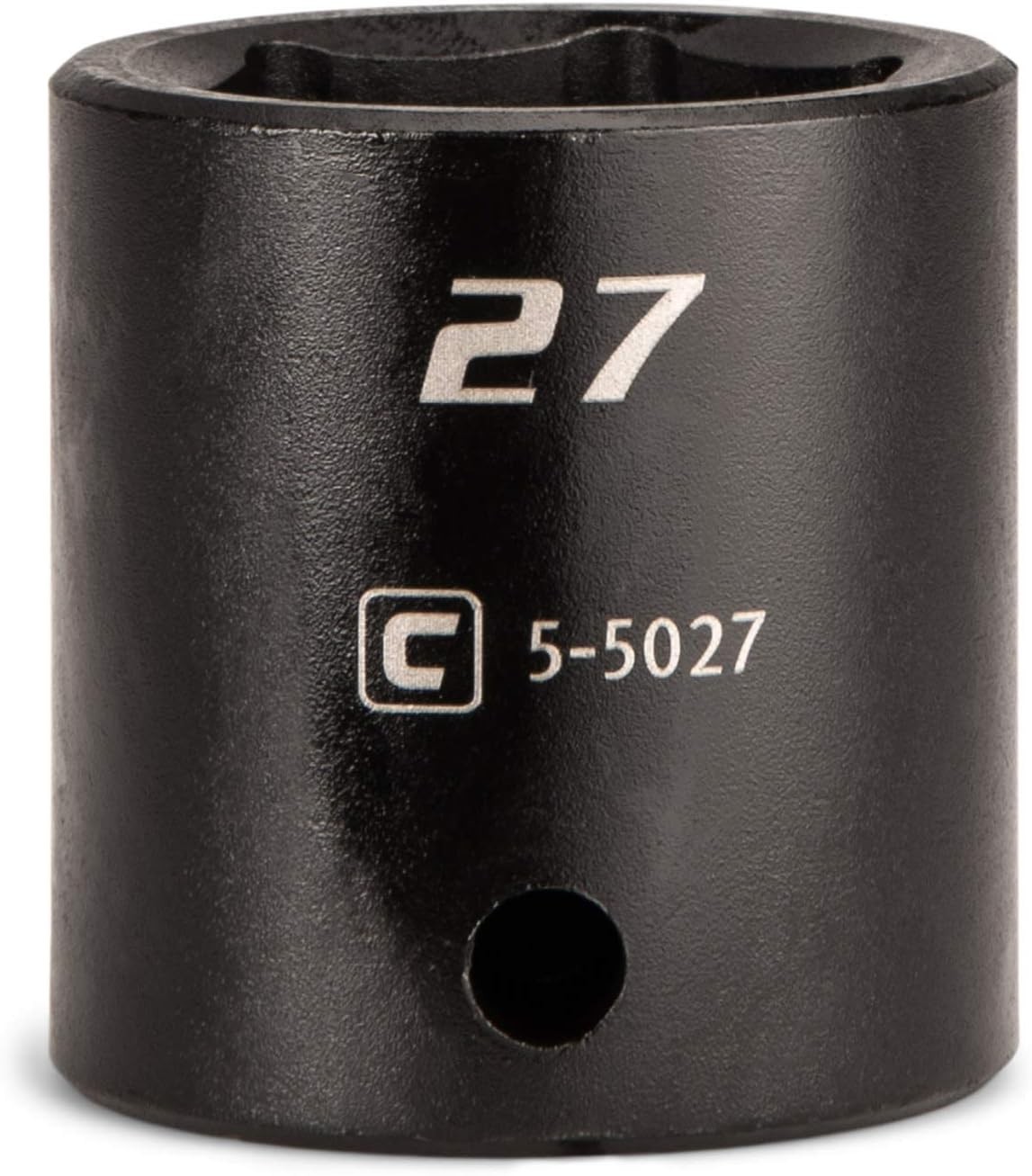 Shallow Impact Socket 1/2″ Drive 6-Point 27mm Metric Chrome Molybdenum Steel