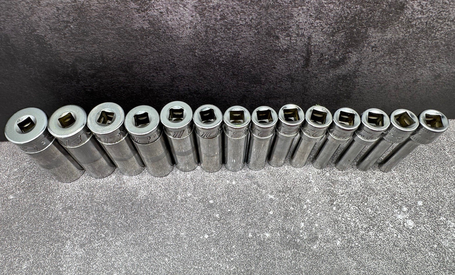 Snap-On Tools 142STMMSYFR1 42pc 1/4 Drive 6-Point Metric Foam Socket Set Fms001B