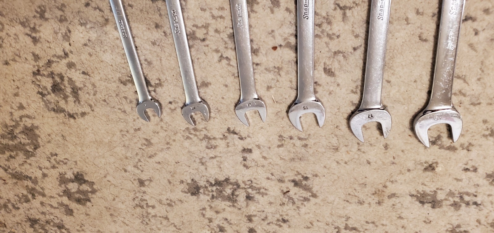 Snap On Oexm 6 Pieces Metric Wrenches 19-17-15-14-13-11