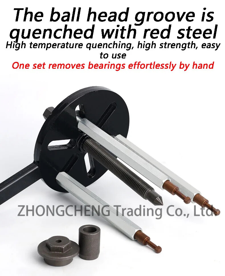 Three-jaw Rama Inner Hole Bearing Extractor Removal Tool Universal Puller