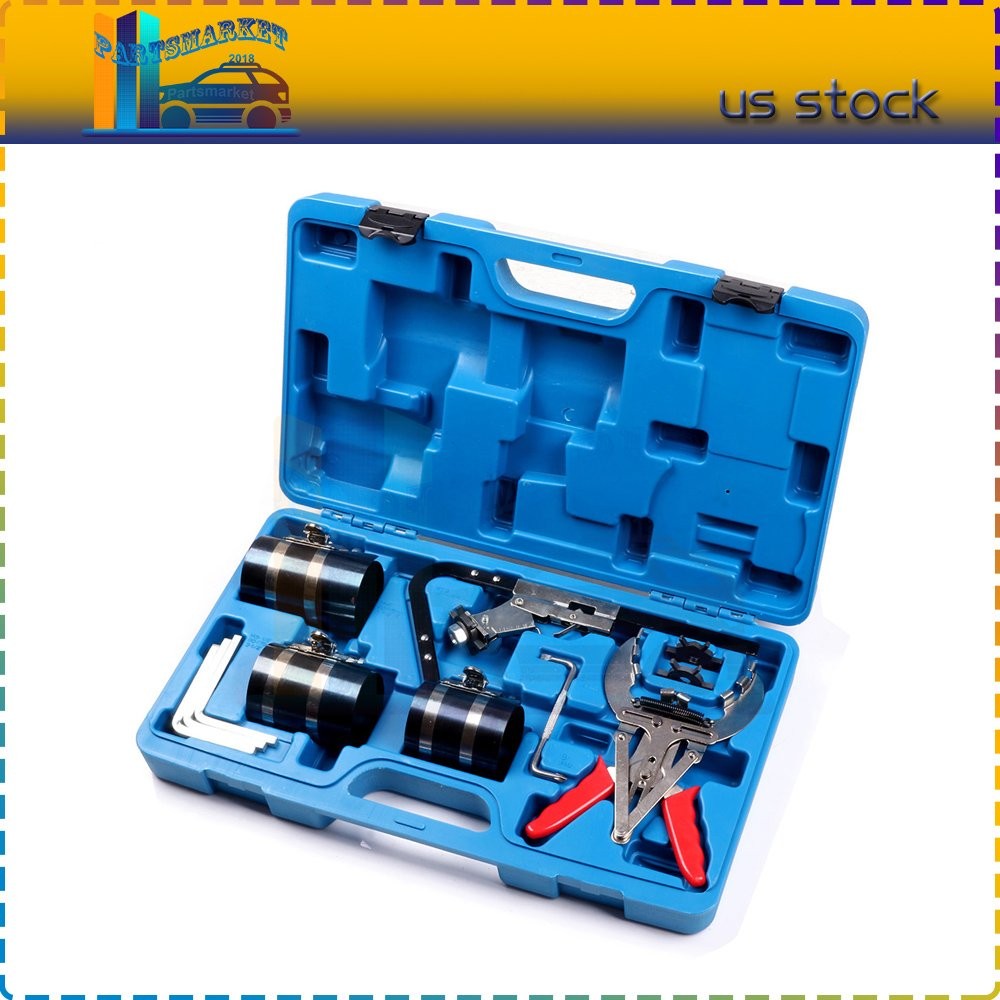 Piston Ring Service Tool Set Engine Ratchet Cleaning Expander Compressor
