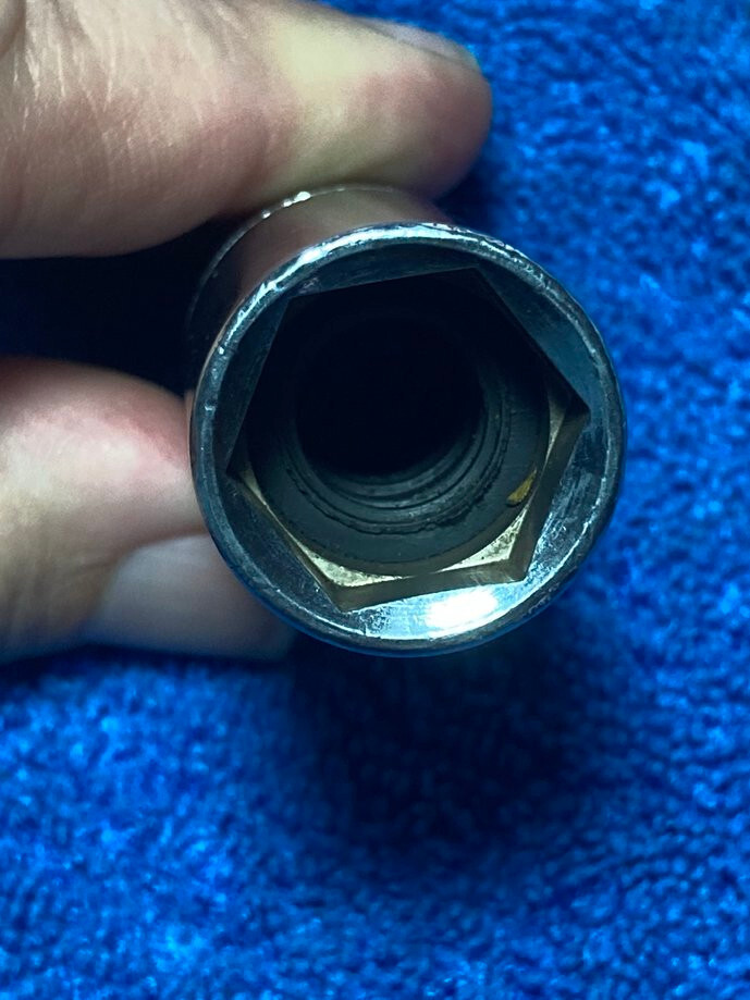 S-K 5/8″ Spark Plug Socket Model 4420 3/8 Drive USA & Unmarked 13/16″