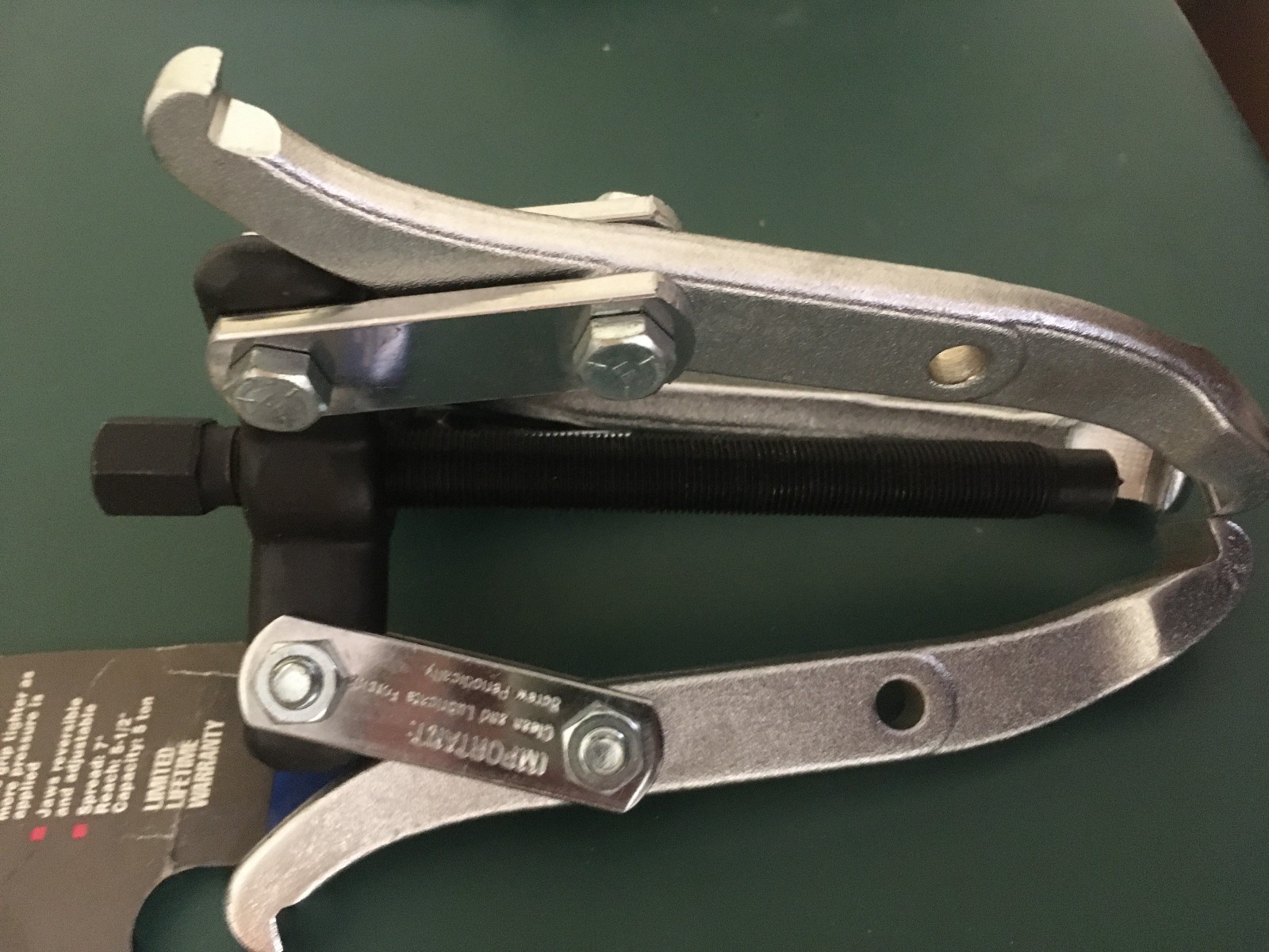 Long 2/3 Jaw 5 ton Puller 7″ Spread 5 1/2″ Reach