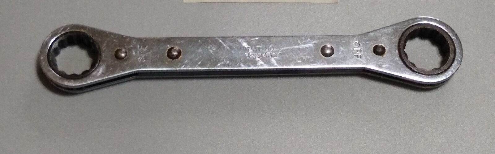 R-2426/A, 3/4″ X 13/16″ Box – End Ratcheting Wrench, 8.6″ Long, 12 Point.