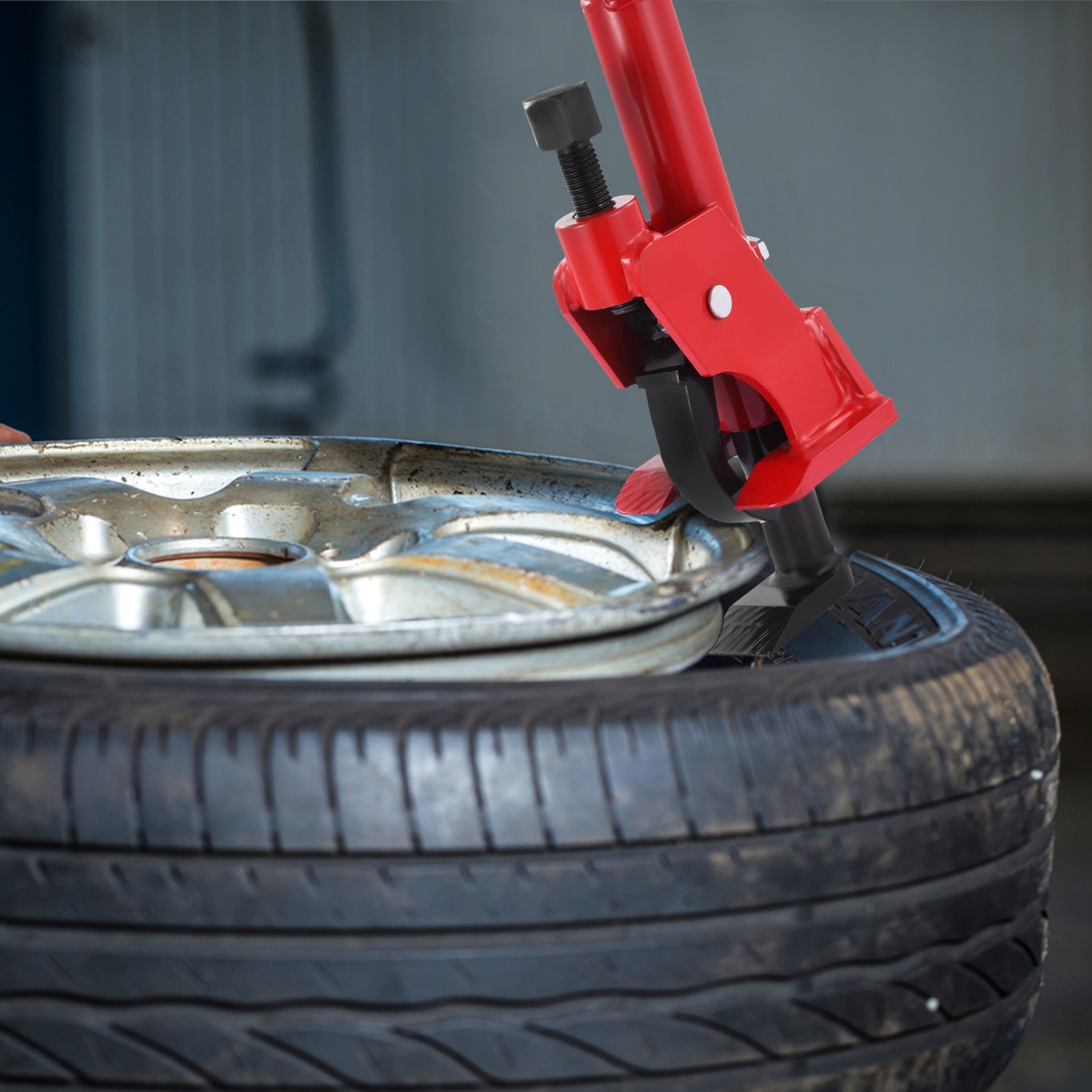 Tractor Manual Tire Bead Breaker Leverage Tool Fit Lawnmower ATV Tires