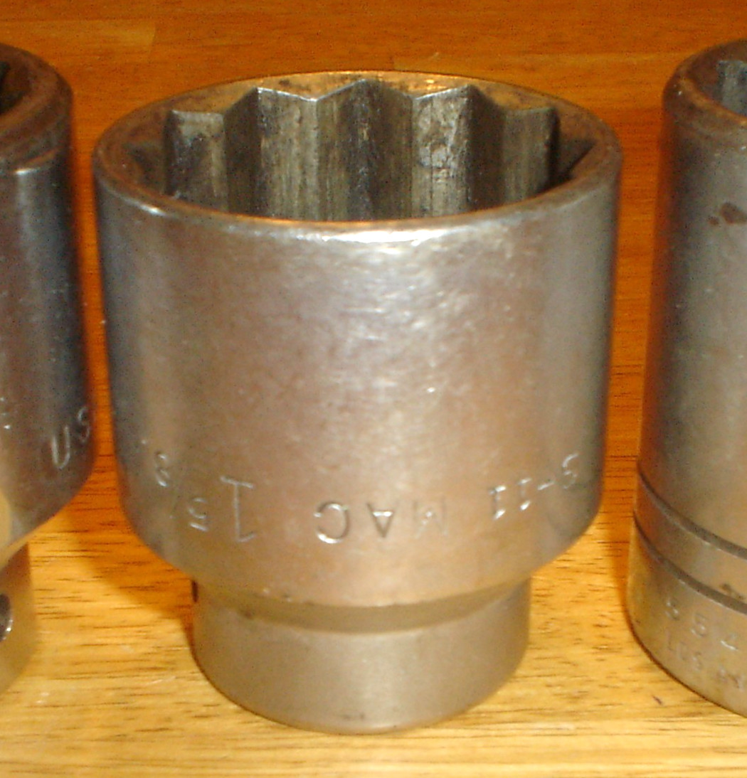 8-Piece 3/4″ Drive 12-Pt SAE Shallow Sockets Snap-on Mac Proto Blackhawk Walden