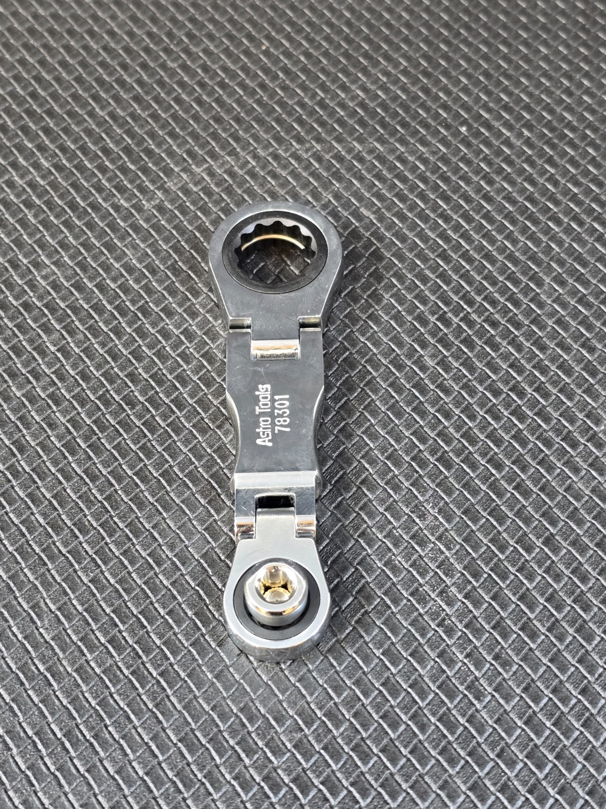 Astro Tools Stubby Nano Socket Double Flex Ratcheting Wrench 11mm 17mm hex 78301
