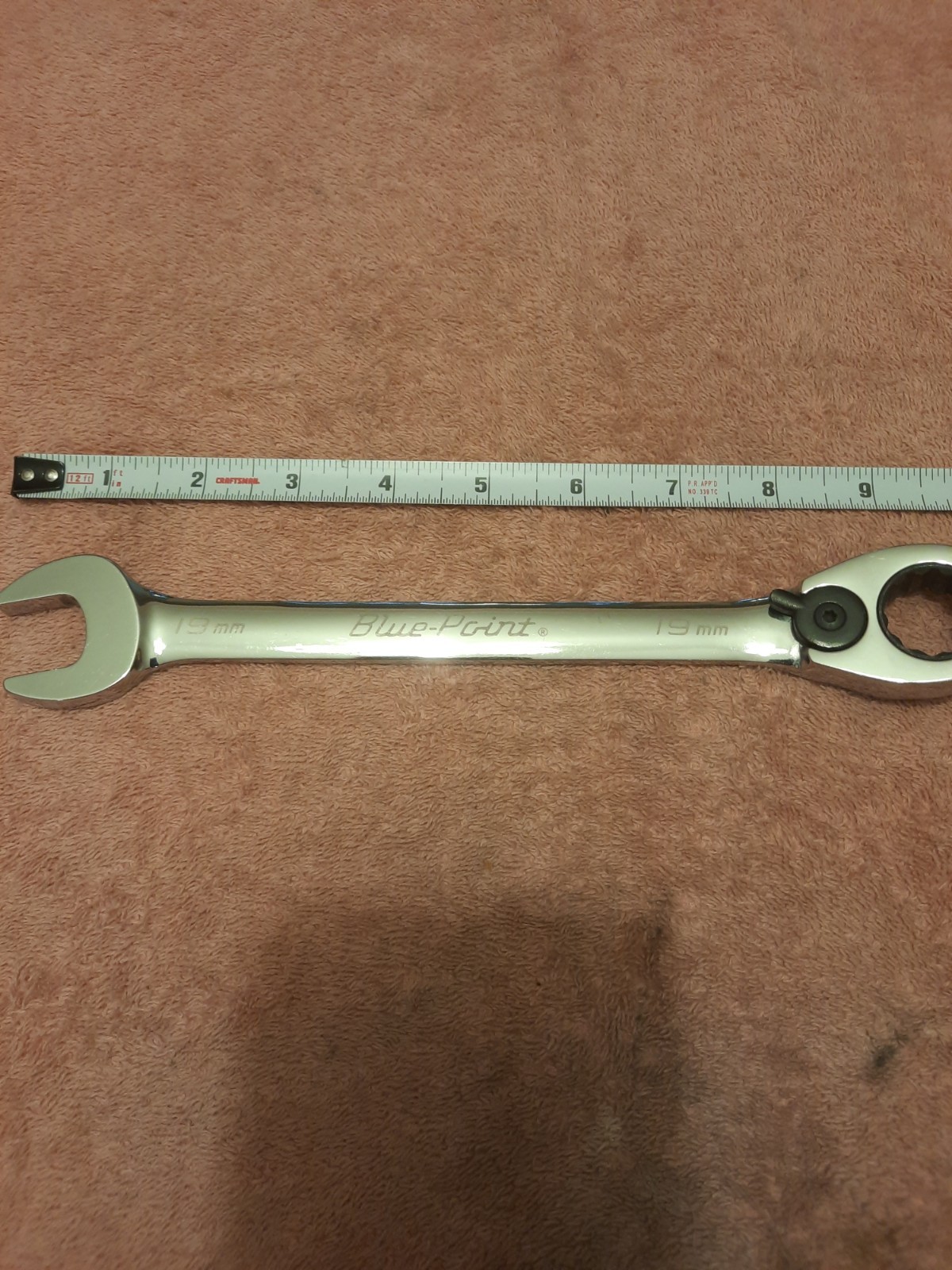 Blue Point By Snap On Tools 19 Mm Reversible Combination Ratchet Wrench