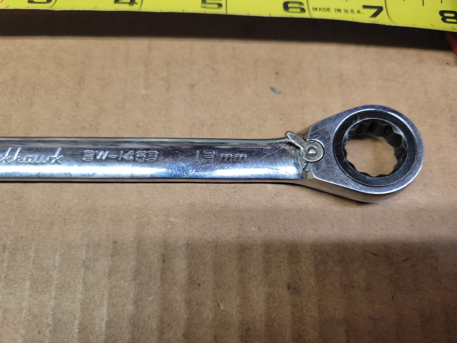 Black Hawk 13 MM reversible Ratcheting Wrench No BW-1463