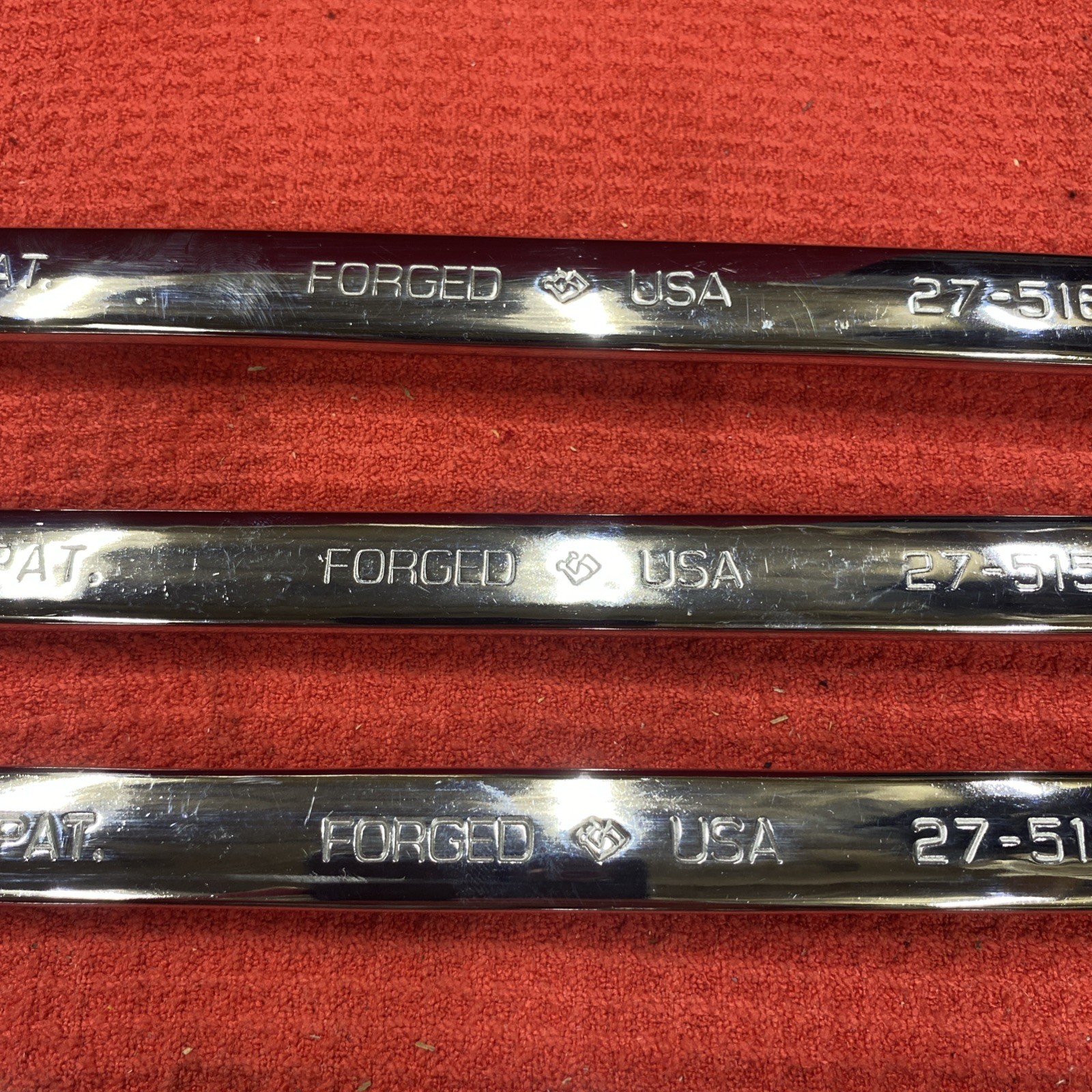 Armstrong Tools USA 6pc Ratcheting Double Box End Wrench Set SAE Missing 9/16