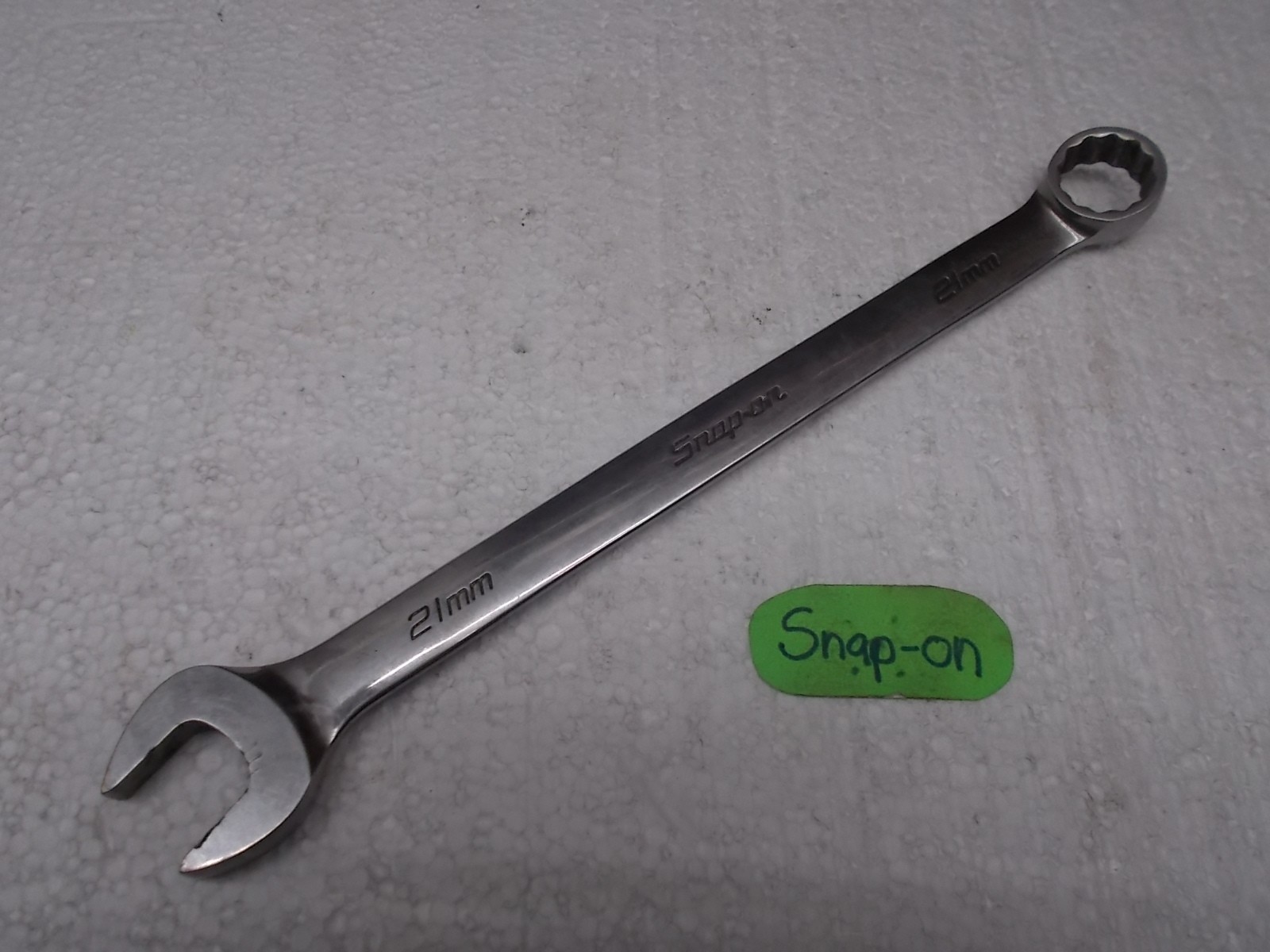 Snap-on tools 21mm Metric Standard Combination Wrench OEXM210B USA Nice!