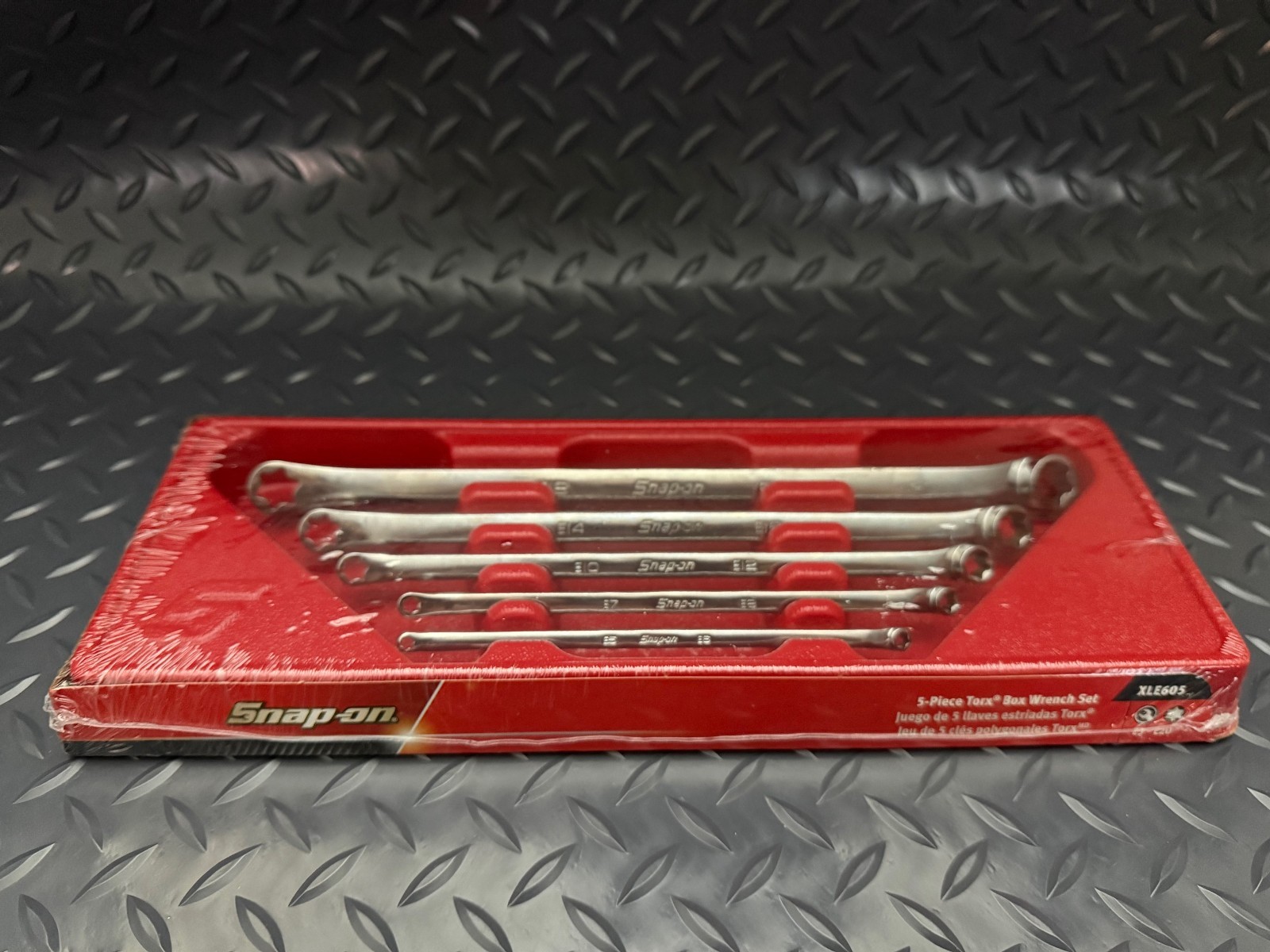 SNAP ON TOOLS USA 5 Pcs TORX Long 10º Offset Box Wrench Set E5-E20 XLE605 SEALED