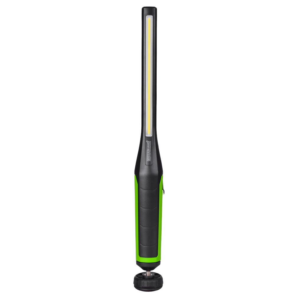 Powerhand LED Handlight Rechargeable 7W COB Dimmer Switch Green SIN-100.1070-G