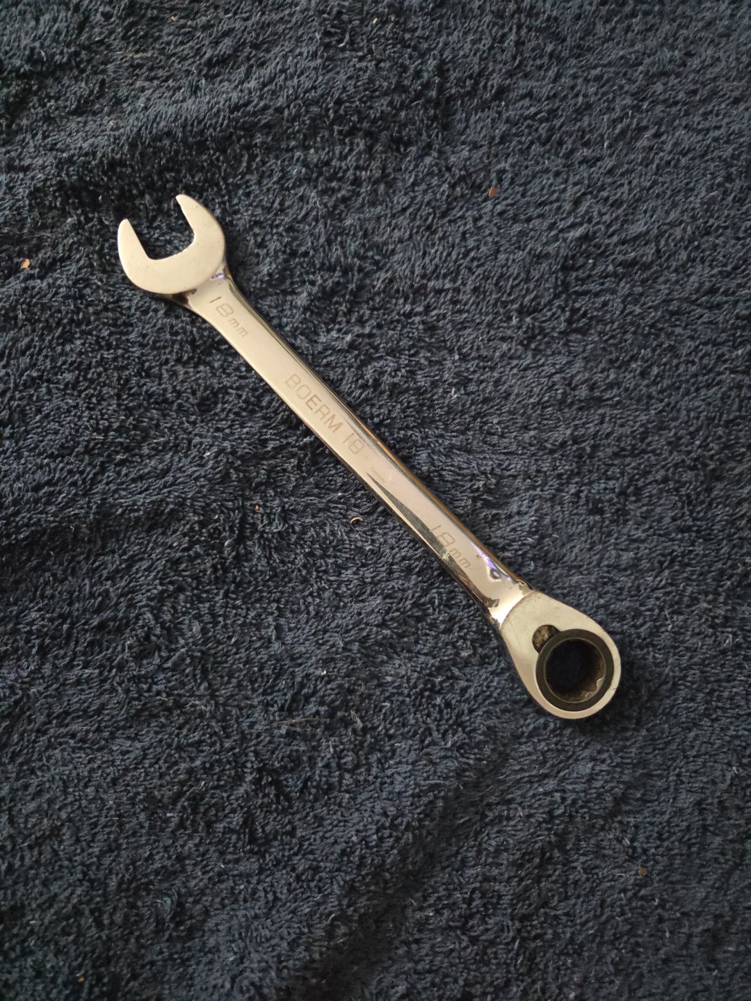 Blue Point Tools BOERM 18 mm Reversible Ratcheting Combination Combo Wrench Tool